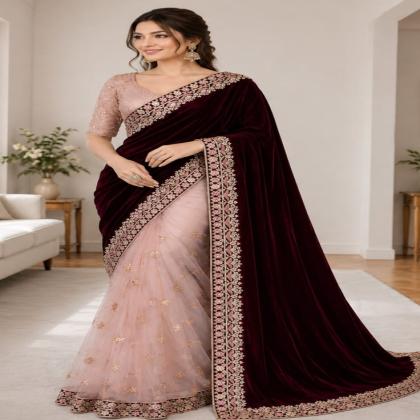 Elegant burgundy