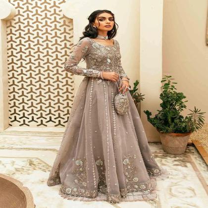 Luxury Embroidered Maxi Dress