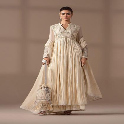 Luxury Embroidered Maxi Dress